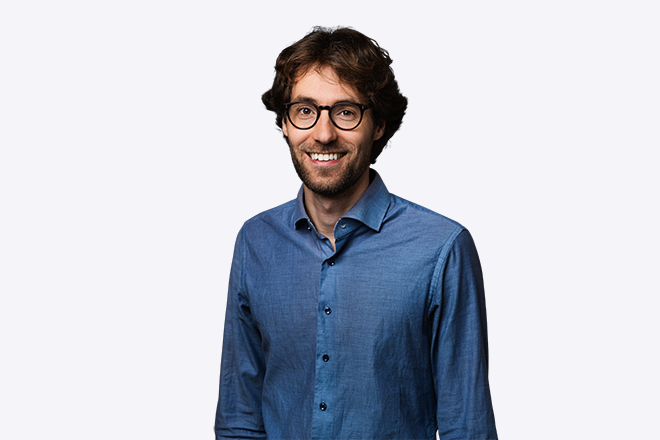 Portret van David van der Kooij