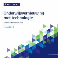 Voorpagina van de publicatie 'Onderwijsvernieuwing met technologie'