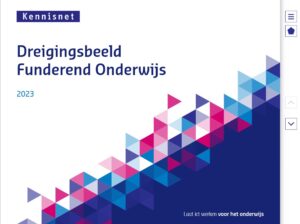 Omslag van de publicatie Dreigingsbeeld Funderend Onderwijs