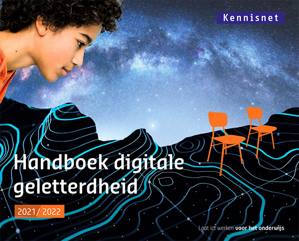 Voorpagina van het handboek digitale geletterdheid