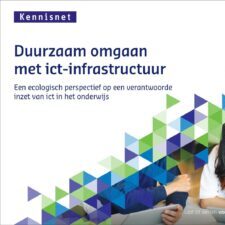 Voorpagina van de publicatie 'Duurzaam omgaan met ict-infrastructuur'